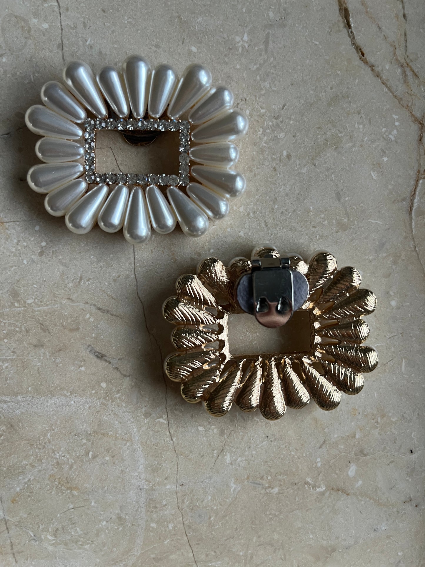 Marry Shoe Buckles Gold