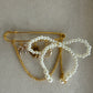Vintage Charms Brooch gold large