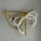 Vintage Charms Brooch gold large