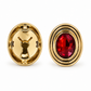 Vintage Ruby button cover | One set