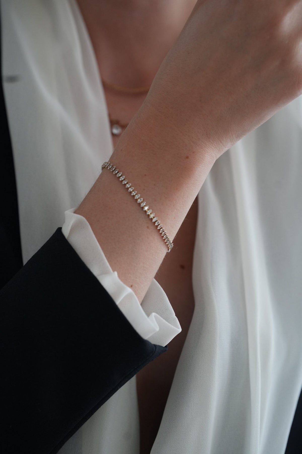 Marquise Tennis Bracelet