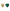 Vintage Emerald Heart button cover | One set