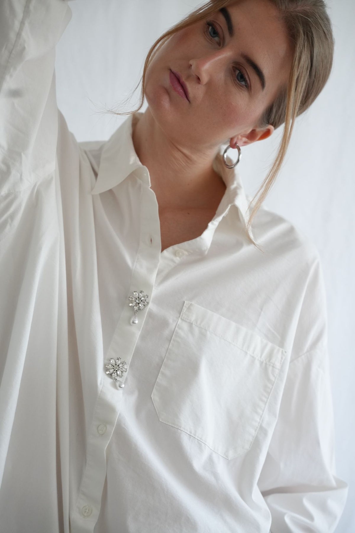 Dahlia button cover | One set