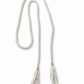 Pearl Tassel Necklace – Gold