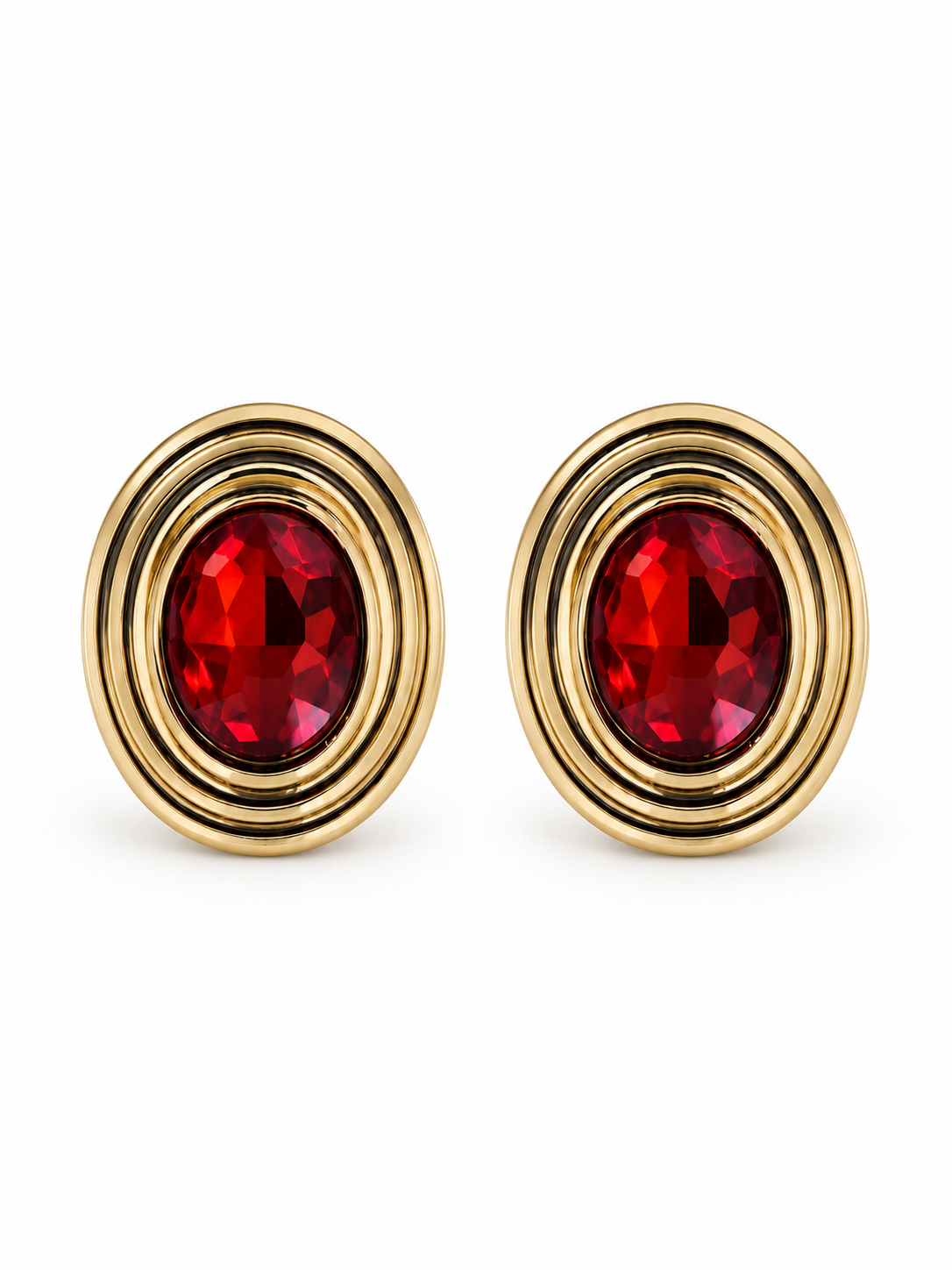 Vintage Ruby button cover
