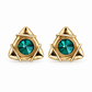 Vintage Emerald button cover