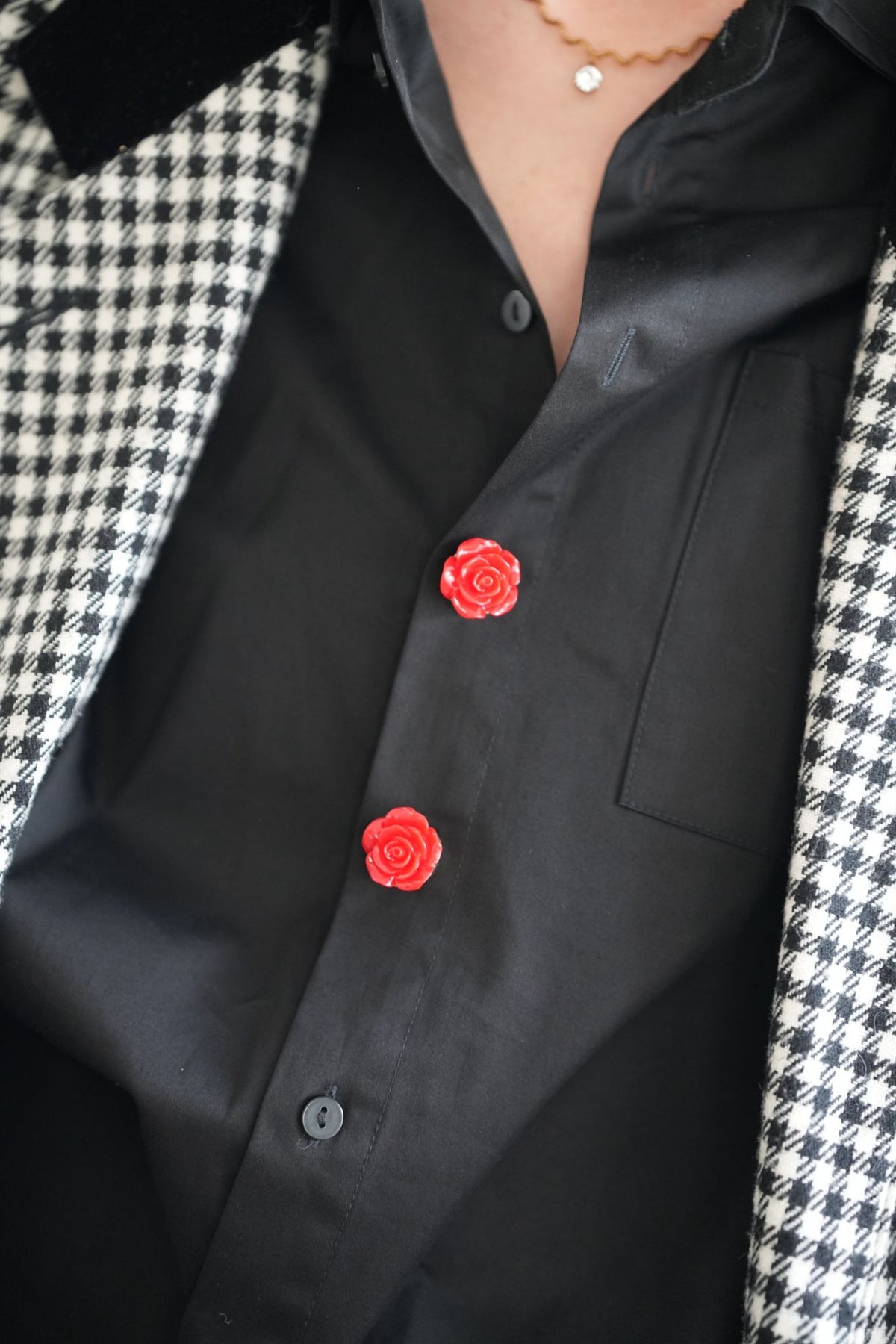 Rosie button cover | One set