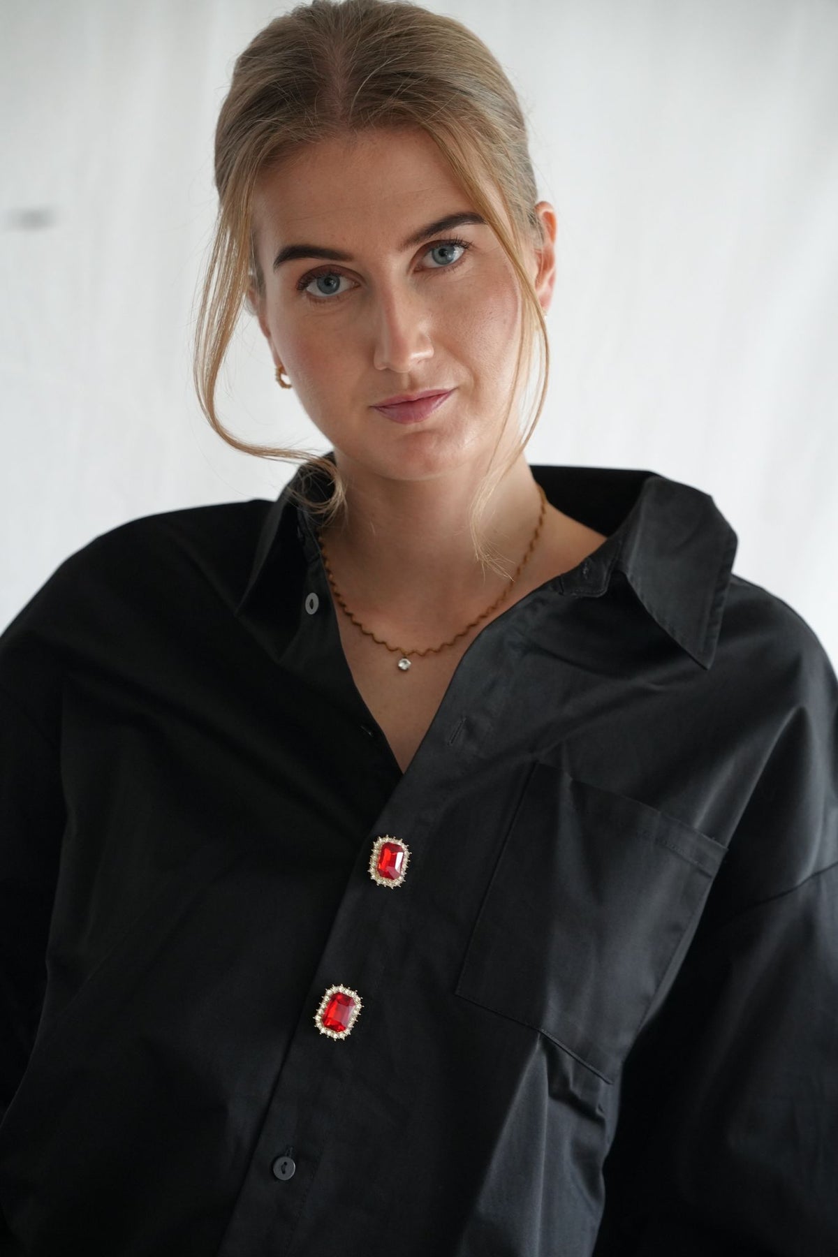 Grace Citrine button cover | One set